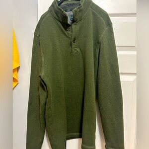 NEW: GH Bass Men’s Pullover - Green - Medium